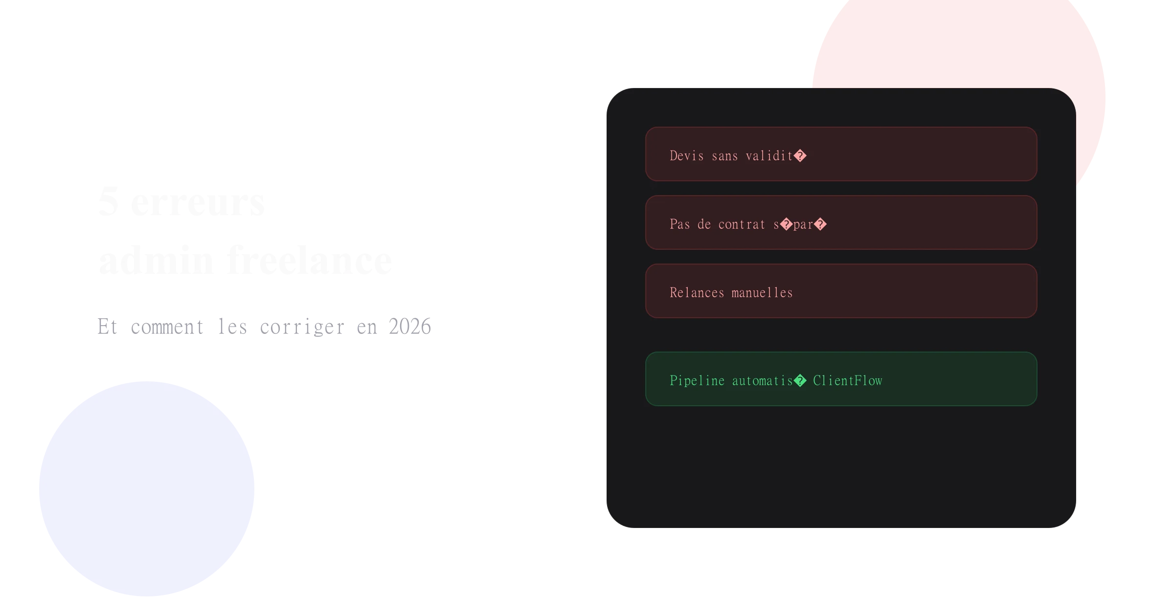 Freelance-Admin-Checkliste vor jedem neuen Kunden