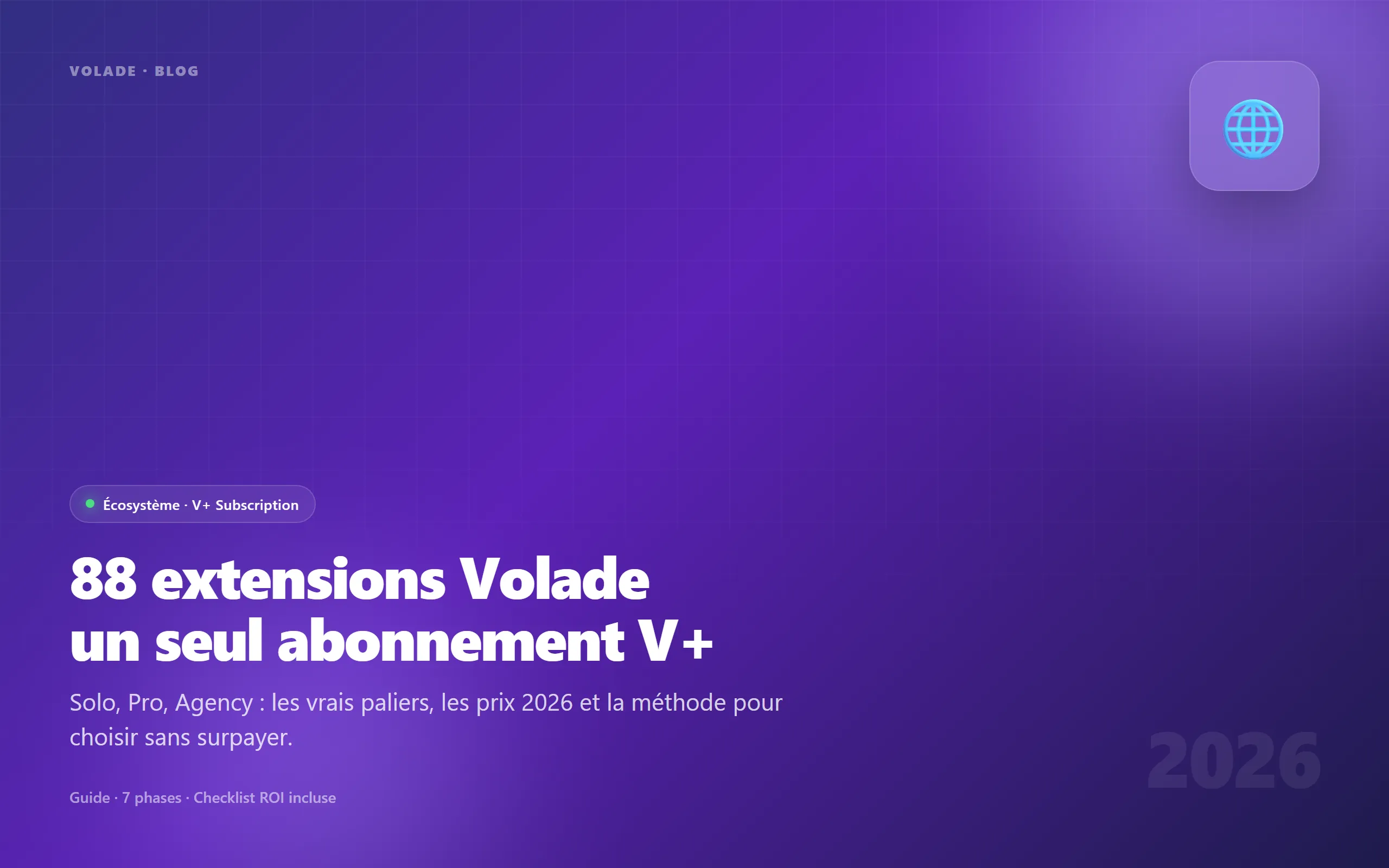 Volade+ 88 WordPress plugins bundle 2026: US pricing & agency guide